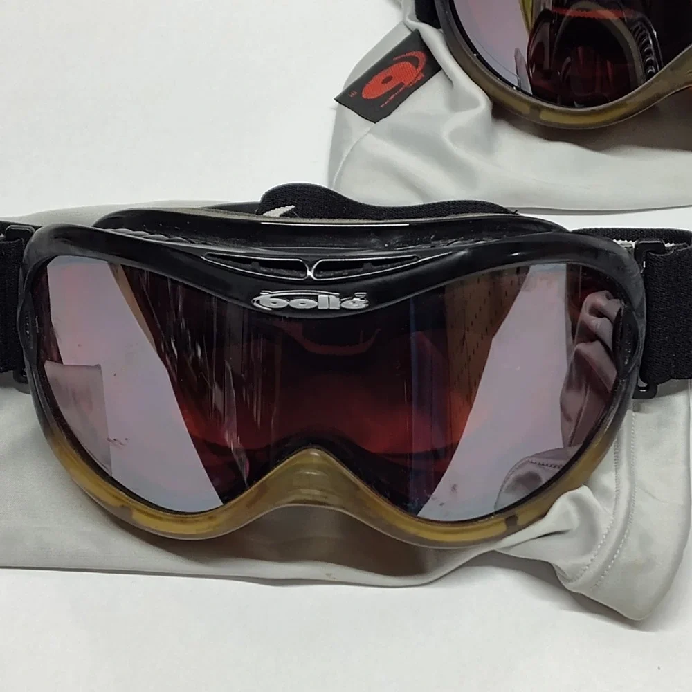 Three Bolle Goggles Pre Owned